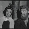 Martha Schlamme and Harry Goz in the stage production Fiddler on the Roof