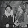 Martha Schlamme and Florence Stanley in the stage production Fiddler on the Roof