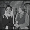 Martha Schlamme and Florence Stanley in the stage production Fiddler on the Roof