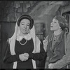 Martha Schlamme and Florence Stanley in the stage production Fiddler on the Roof