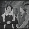 Martha Schlamme and Florence Stanley in the stage production Fiddler on the Roof