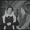 Martha Schlamme and Florence Stanley in the stage production Fiddler on the Roof