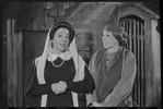 Martha Schlamme and Florence Stanley in the stage production Fiddler on the Roof