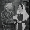 Harry Goz and Martha Schlamme in the stage production Fiddler on the Roof