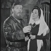 Harry Goz and Martha Schlamme in the stage production Fiddler on the Roof