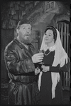 Harry Goz and Martha Schlamme in the stage production Fiddler on the Roof