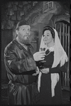 Harry Goz and Martha Schlamme in the stage production Fiddler on the Roof