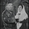 Harry Goz and Martha Schlamme in the stage production Fiddler on the Roof