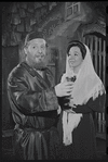 Harry Goz and Martha Schlamme in the stage production Fiddler on the Roof