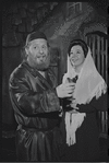 Harry Goz and Martha Schlamme in the stage production Fiddler on the Roof