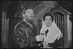 Harry Goz and Martha Schlamme in the stage production Fiddler on the Roof