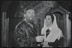 Harry Goz and Martha Schlamme in the stage production Fiddler on the Roof