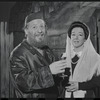 Harry Goz and Martha Schlamme in the stage production Fiddler on the Roof