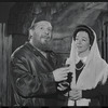 Harry Goz and Martha Schlamme in the stage production Fiddler on the Roof