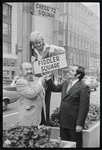 Peg Murray, Paul Lipson and unidentified in publicity for the stage production Fiddler on the Roof