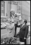 Peg Murray, Paul Lipson and unidentified in publicity for the stage production Fiddler on the Roof