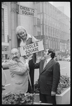 Peg Murray, Paul Lipson and unidentified in publicity for the stage production Fiddler on the Roof