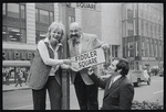 Peg Murray, Paul Lipson and unidentified in publicity for the stage production Fiddler on the Roof