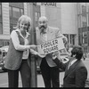 Peg Murray, Paul Lipson and unidentified in publicity for the stage production Fiddler on the Roof