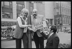 Peg Murray, Paul Lipson and unidentified in publicity for the stage production Fiddler on the Roof