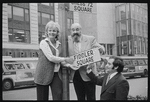 Peg Murray, Paul Lipson and unidentified in publicity for the stage production Fiddler on the Roof