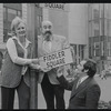 Peg Murray, Paul Lipson and unidentified in publicity for the stage production Fiddler on the Roof