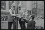 Peg Murray, Paul Lipson and unidentified in publicity for the stage production Fiddler on the Roof