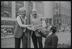 Peg Murray, Paul Lipson and unidentified in publicity for the stage production Fiddler on the Roof