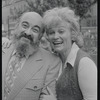 Paul Lipson and Peg Murray in publicity for the stage production Fiddler on the Roof