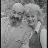 Paul Lipson and Peg Murray in publicity for the stage production Fiddler on the Roof