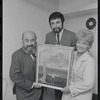 Paul Lipson, Peg Murray and unidentified in publicity for the stage production Fiddler on the Roof