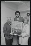 Paul Lipson, Peg Murray and unidentified in publicity for the stage production Fiddler on the Roof