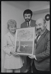 Paul Lipson, Peg Murray and unidentified in publicity for the stage production Fiddler on the Roof