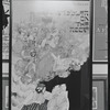 International poster design for the stage production Fiddler on the Roof