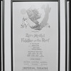 Poster for Zero Mostel in the stage production Fiddler on the Roof