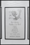 Poster for Zero Mostel in the stage production Fiddler on the Roof