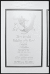 Poster for Zero Mostel in the stage production Fiddler on the Roof
