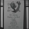 Poster for Zero Mostel in the stage production Fiddler on the Roof