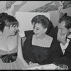 Liza Minnelli, Judy Garland and Mark Herron at opening night of the stage production Flora, the Red Menace