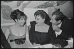 Liza Minnelli, Judy Garland and Mark Herron at opening night for the stage production Flora, the Red Menace