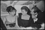 Liza Minnelli, Judy Garland and Mark Herron at opening night of the stage production Flora, the Red Menace