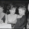 Liza Minnelli [center] at opening night of the stage production Flora, the Red Menace