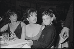 Liza Minnelli [center] at opening night for stage production Flora, the Red Menace