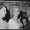 Celeste Holm at opening night of the stage production Flora, the Red Menace