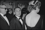 Arthur Laurents at opening night for the stage production Flora, the Red Menace