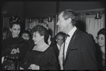 Judy Garland and Mark Herron [center] at opening night of the stage production Flora, the Red Menace