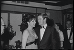 Liza Minnelli and Peter Allen at opening night for the stage production Flora, the Red Menace