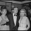 Liza Minnelli and Peter Allen at opening night for the stage production Flora, the Red Menace