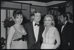 Liza Minnelli and Peter Allen at opening night for the stage production Flora, the Red Menace