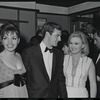 Liza Minnelli and Peter Allen at opening night of the stage production Flora, the Red Menace